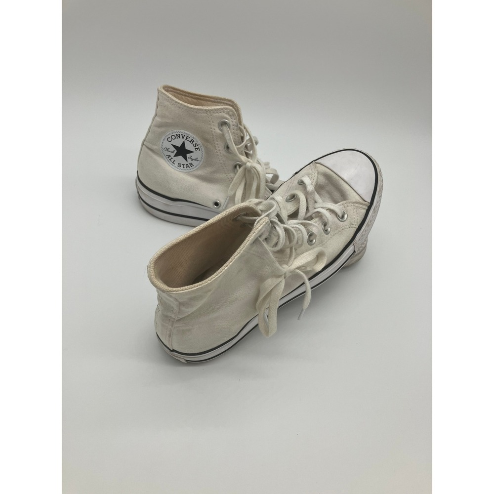 Converse All Star Chuck Taylor White High Top Sneakers Womens 7.5 560846F